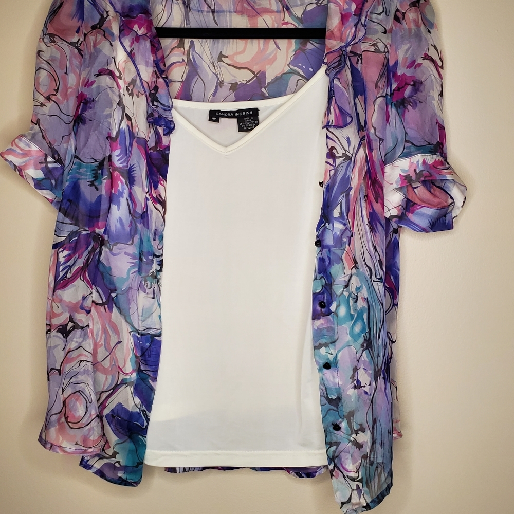 Sandra Ingrish Size Medium Petite - image 2